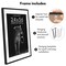 Americanflat Gallery-Style Picture Frame with Mat - Showcase Artwork, Prints, and Photos - Shatter Resistant Glass - Hanging Hardware with Drywall Anchor